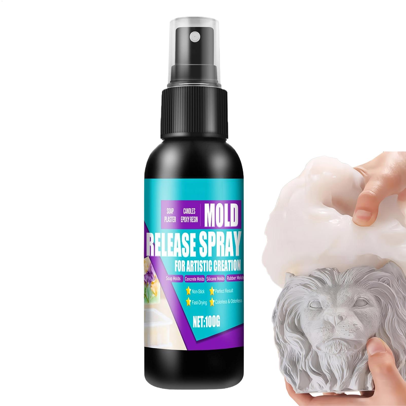 Candle Supplies Usa - Spray Desmoldante 100g, Agente Antiaderente para