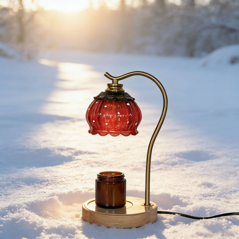 Candle Supplies Free Shipping - Luminária Nórdica de Vidro para Aquecer