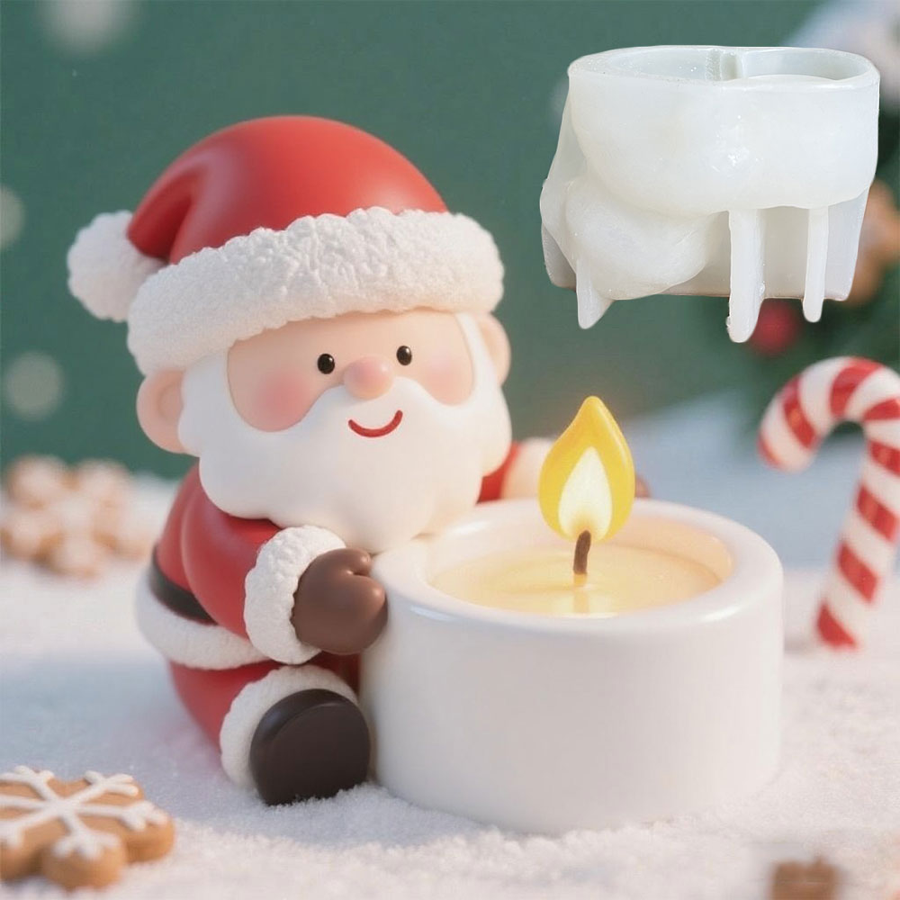 Candle Quotes - Diy papai noel castiçal molde de