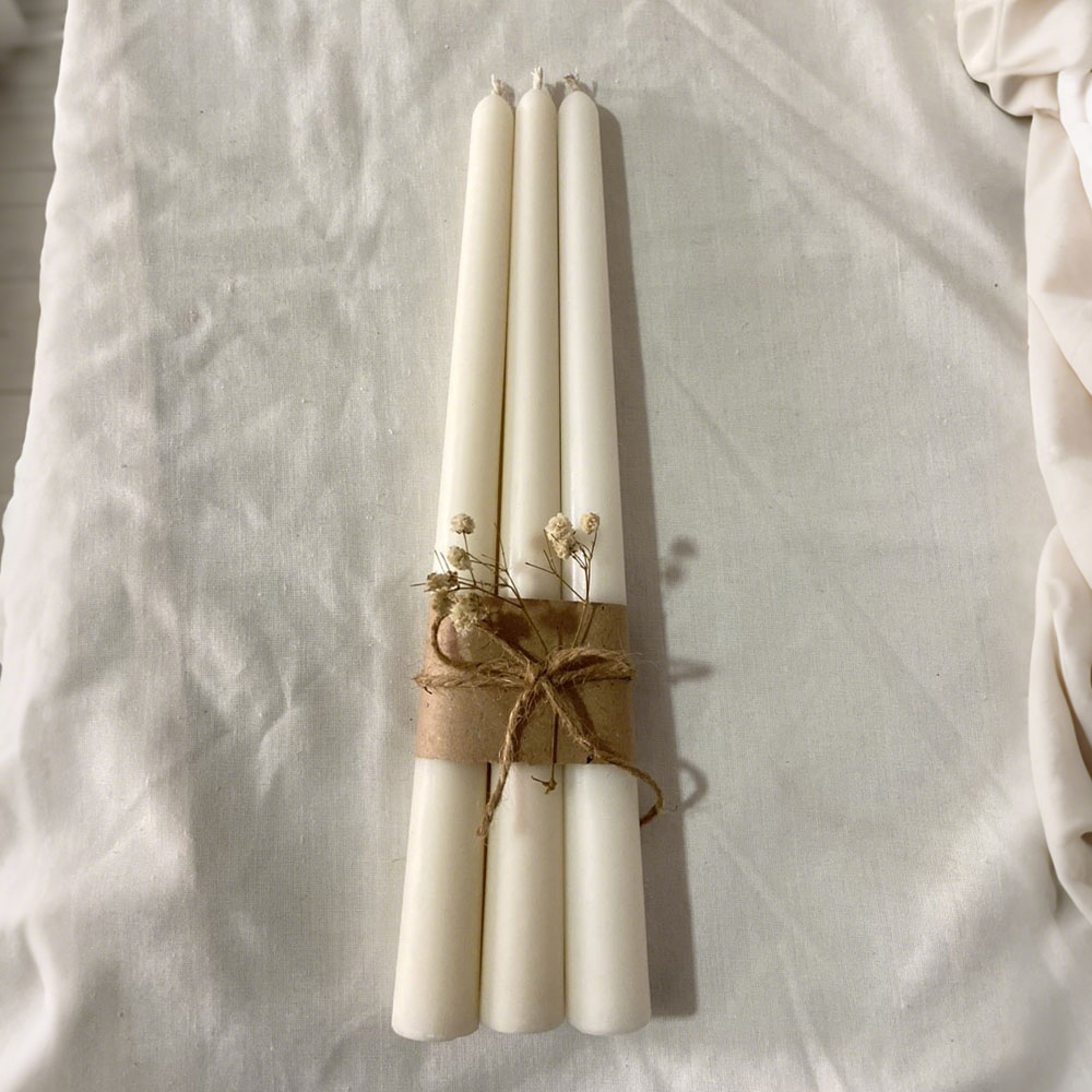 Candle Quotes - Simples pilar cônico acrílico molde diy