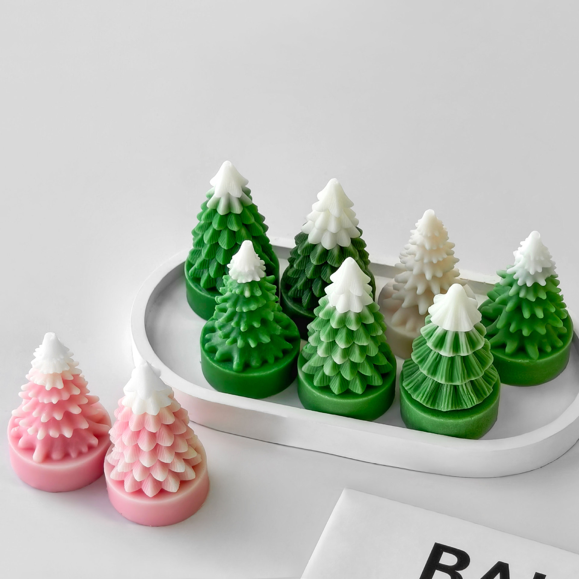 Diy mini árvore de natal molde - Candle Supplies Shop avaliação e preço