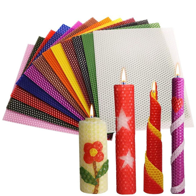 Folha de cera de abelha colori - Beeswax Sheet Roll avaliação e preço