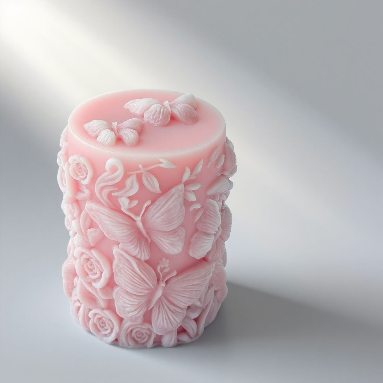 3d borboleta flores alívio cil - Candle Supplies Shop avaliação e preço