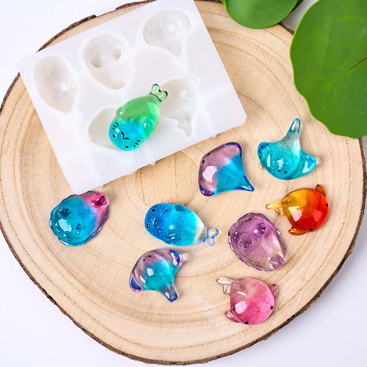 Molde de Silicone 3D de Raia M - Candle Sachet avaliação e preço