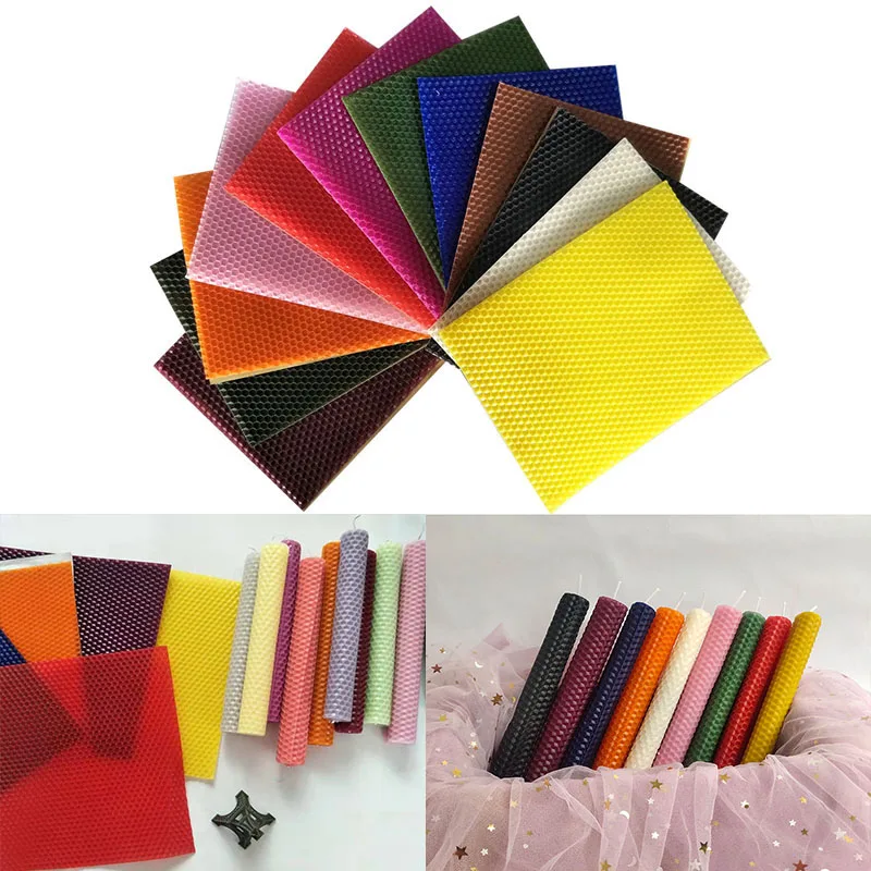 Conjunto com 12 Folhas de Cera - Beeswax Sheet Roll avaliação e preço