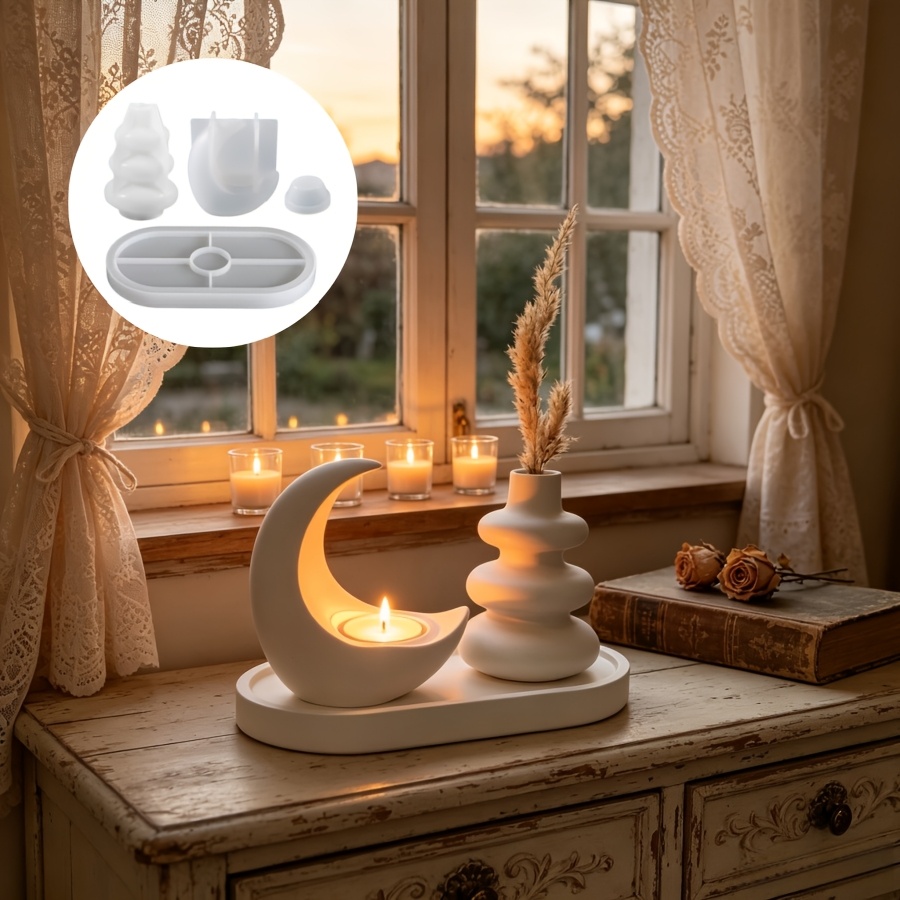 Conjunto de 4 peças incluindo  - Candle Quotes avaliação e preço