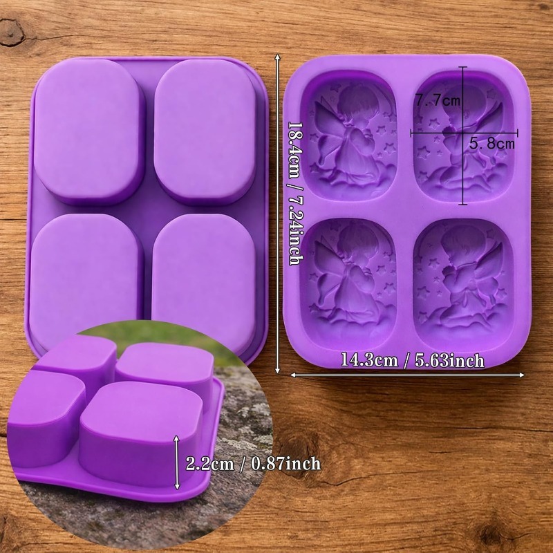 Molde de Silicone Anjo para Fa - Candle Supplies Shop avaliação e preço