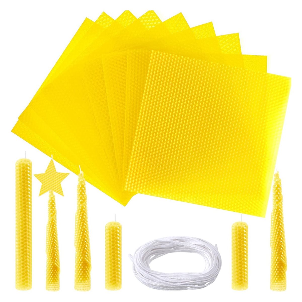 Melhor de 2026: Kit de Fabrica - Beeswax Sheet Roll avaliação e preço
