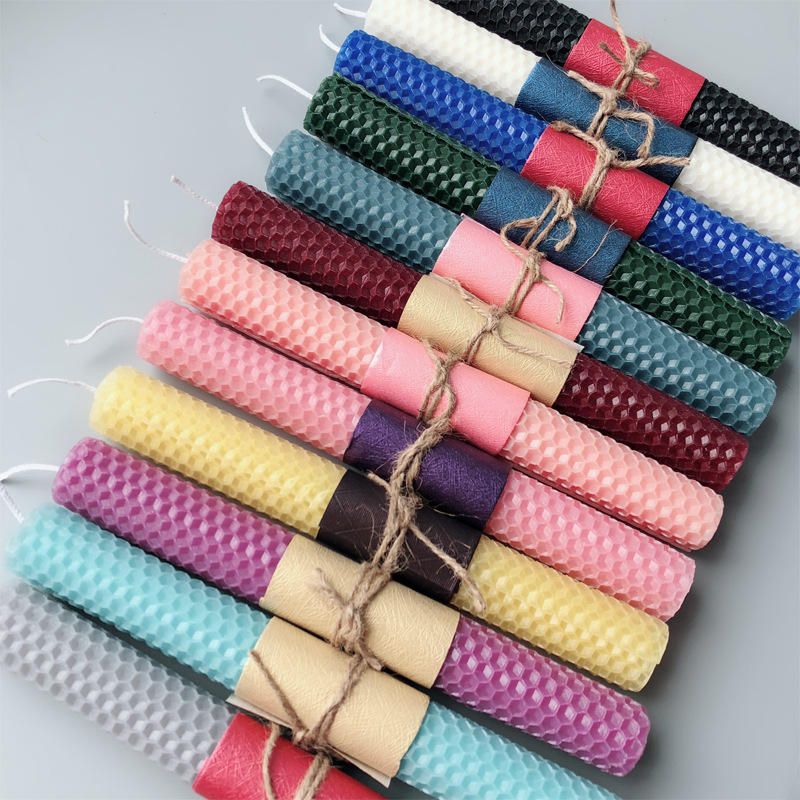 12pçs 15*20cm folha de cera de - Beeswax Sheet Roll avaliação e preço